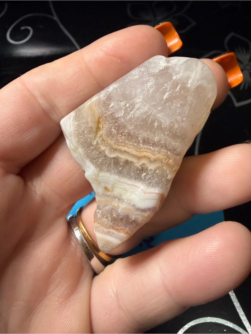 Pink amethyst agate RARE FIND NWT